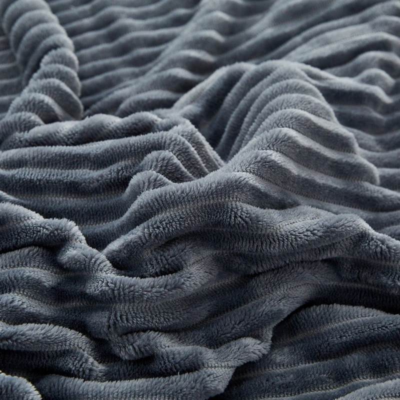 WASART Winter warm coral fleece fitted sheet elastic mattress cover fluffy plush thermal bed linens couple bedding king size 150