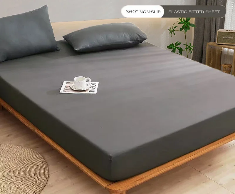 WASART Luxury double bed bed sheet elastic fitted sheet mattress protector cover couple 2 people bed linen 150 bedding king size