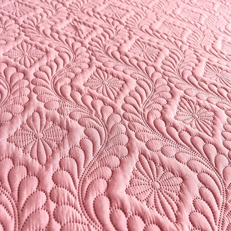 Waterproof Mattress Protector Thicken Fitted Bed Sheet Breathable & Noiseless Mattress Pad for Twin/Double/Queen/King Size Beds